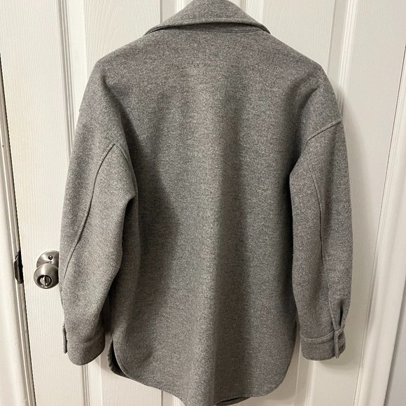 H&M Grey Shacket - Picture 3 of 3